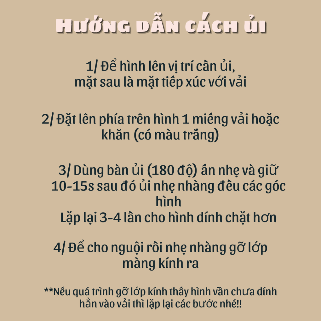 Miếng decal ủi trực tiếp lên vải hình Amuro - Penguin House