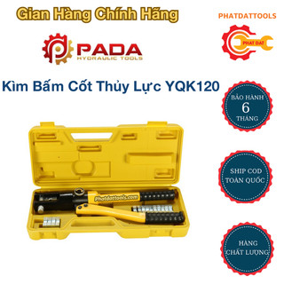 Kìm Bấm Cốt Thủy Lực YQK120 - Kìm Ép Cos Thủy Lực