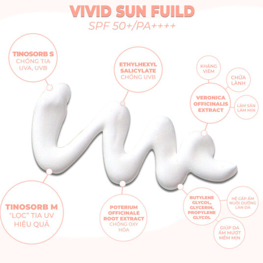 Kem chống nắng Vivid Sun Fluid Be Balance 50ml