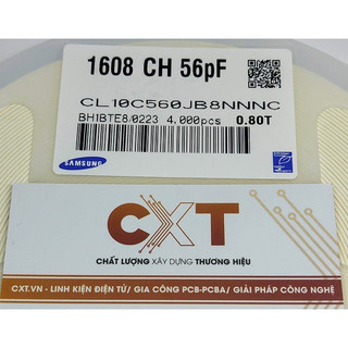 [Dây 10 cái] Tụ dán 0603 50V các giá trị