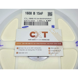 [Dây 10 cái] Tụ dán 0603 50V các giá trị