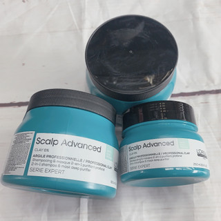 Dầu gội hấp ủ đất sét loreal 2 trong 1 tẩy tế bào chết, khoẻ da đầu chống rụng, gàu, dầu 250ml / 500ml