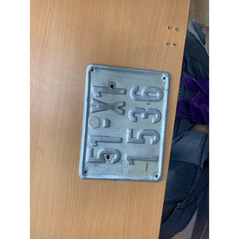 Số xe máy decal phục hồi cho thợ 1 mét