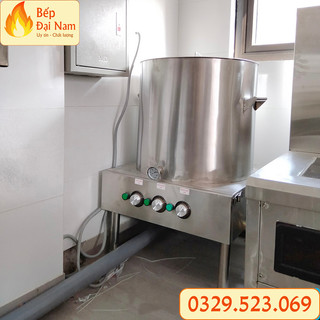 Nồi nấu cháo điện công nghiệp 60L, Inox 304, nồi cháo dùng điện