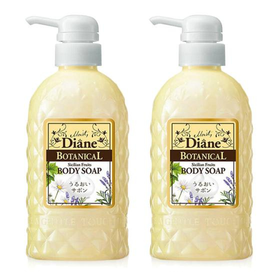 Sữa tắm dịu nhẹ tự nhiên cấp ẩm cho da nhạy cảm Moist Diane Botanical Sicillian Fruits Nhật Bản 500ml