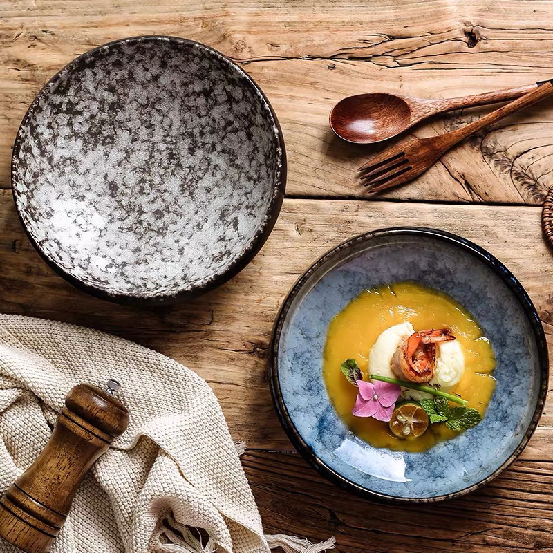 Bát sứ kiểu nhật, bát đĩa decor