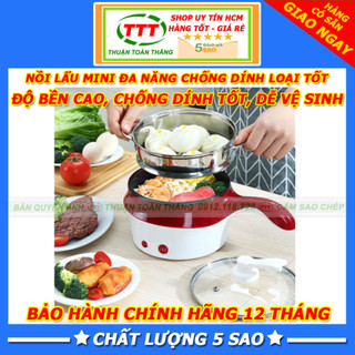 Nồi lẩu điện, nồi siêu tốc mini chống dính