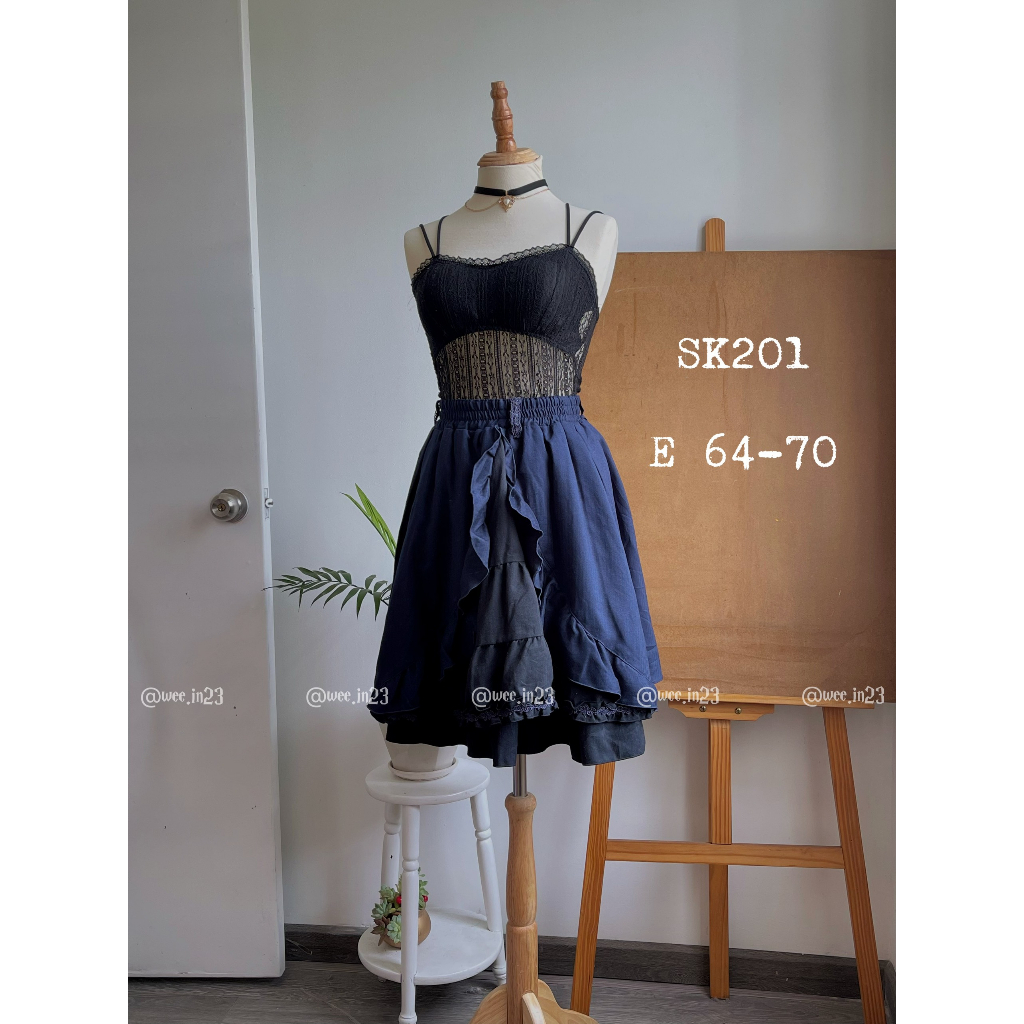 Chân Váy Si Tuyển Vitage Siêu đẹp - Chân váy xô đũi Nhật -  2HAND - Độ mới cao - Y2k, Gen Z, Goth