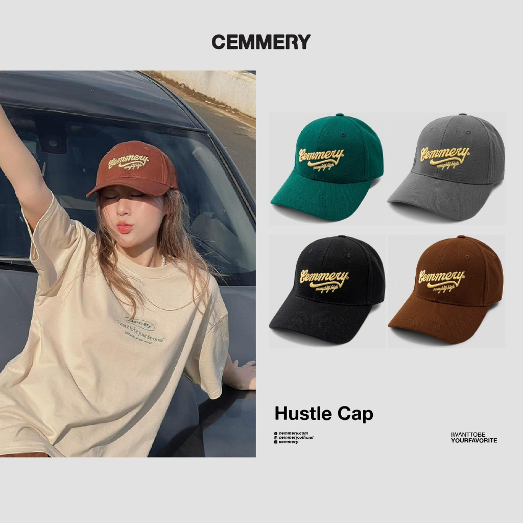 Mũ Lưỡi Trai LocalBand Cemmery "HUSTLE CAP" # 4 Color