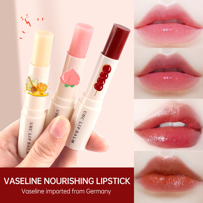 💋Son dưỡng ẩm môi hương trái cây lâu trôi thay đổi màu sắc độc đáo