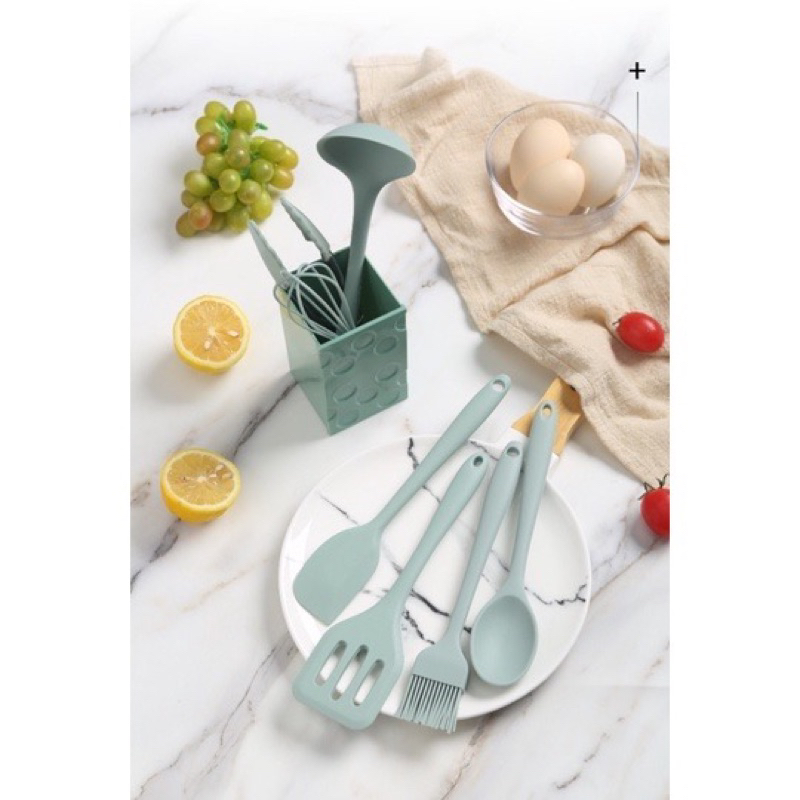 SET 8 MÓN DỤNG CỤ CHUYÊN DỤNG NẤU ĂN CHO NHÀ BẾP DECOR