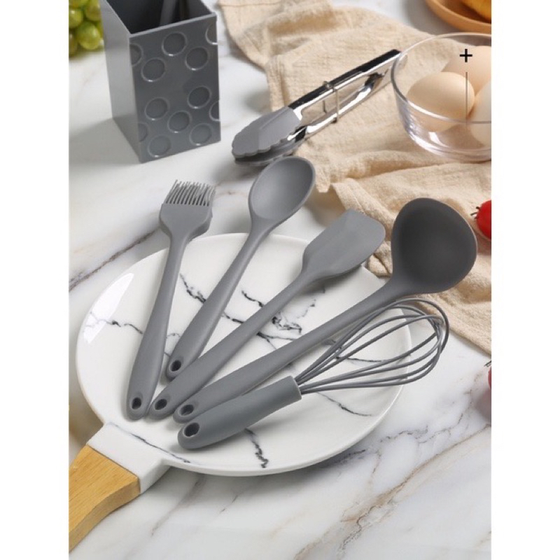 SET 8 MÓN DỤNG CỤ CHUYÊN DỤNG NẤU ĂN CHO NHÀ BẾP DECOR