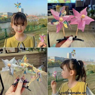 🔥🔥HOT🔥🔥Kẹp tóc chong chóng quay vui nhộn siêu dễ thương cho bé gái