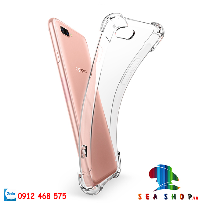 Ốp lưng Realme C1, C2, C3, C30S, C51, C11, C12, C55 -nhựa dẻo - Chống sốc - Trong suốt - Thiết kế dày 4 góc chống va đập