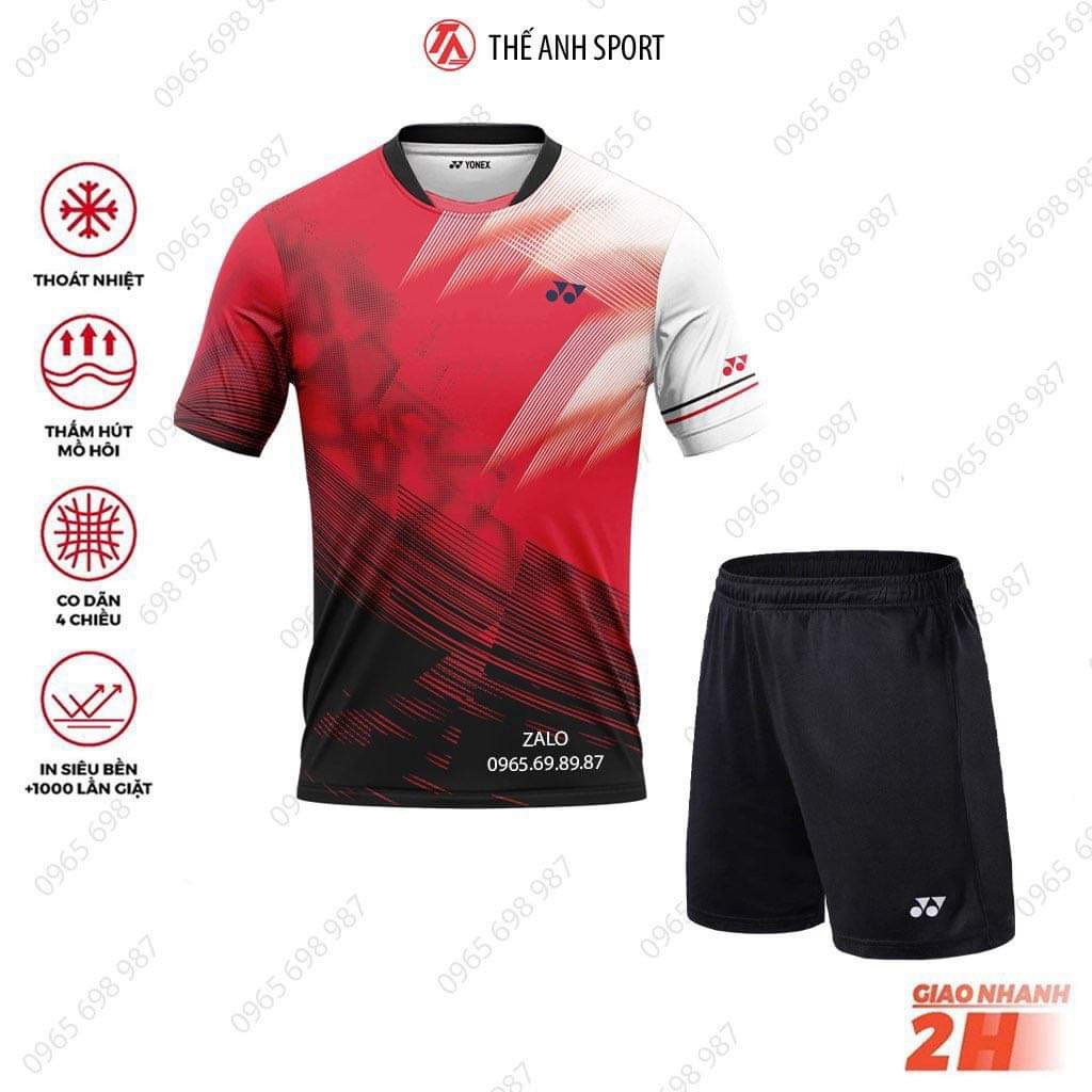 Áo Cầu Lông Nam Nữ, Áo Tuyển Hàn Quốc M L XL XXL