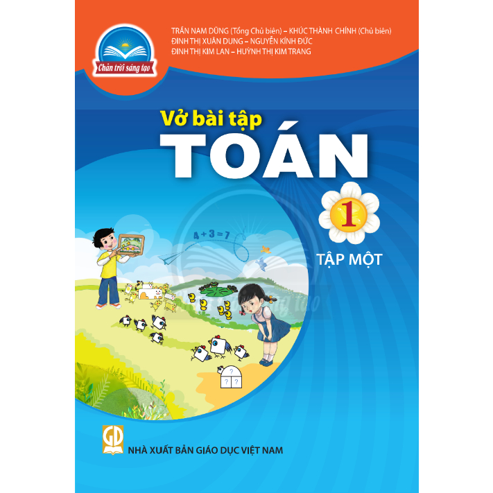 Vở Bài Tập Toán Lớp 1 Tập 1 - Bộ Chân Trời Sáng Tạo