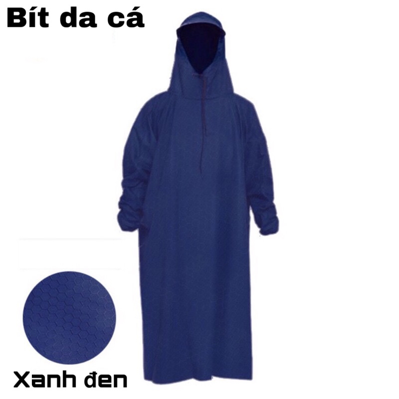 Áo mưa bít da cá cao cấp
