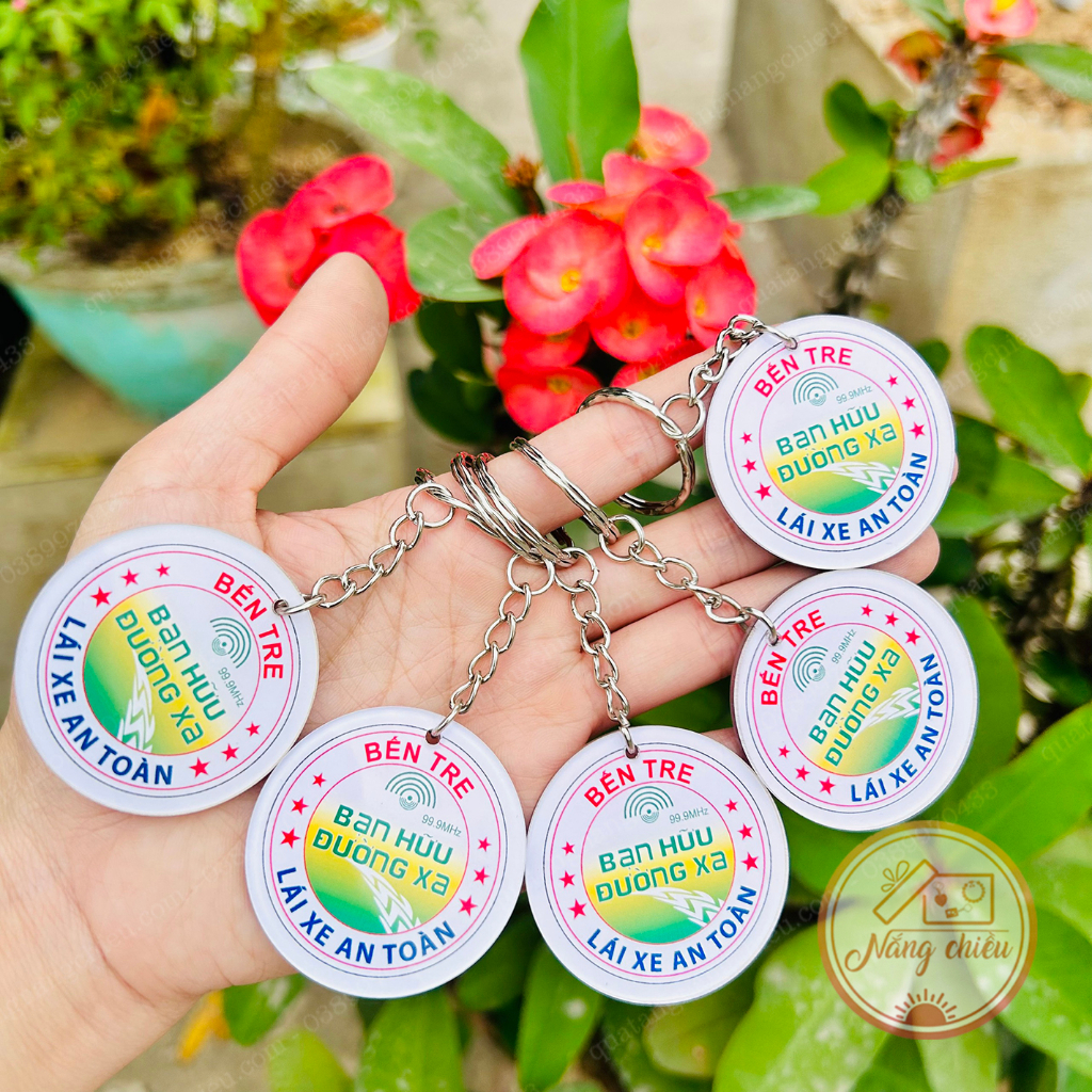 Móc khóa Mica in hình các dáng LOGO theo yêu cầu - Quảng bá thương hiệu của bạn - Giá giảm theo số lượng