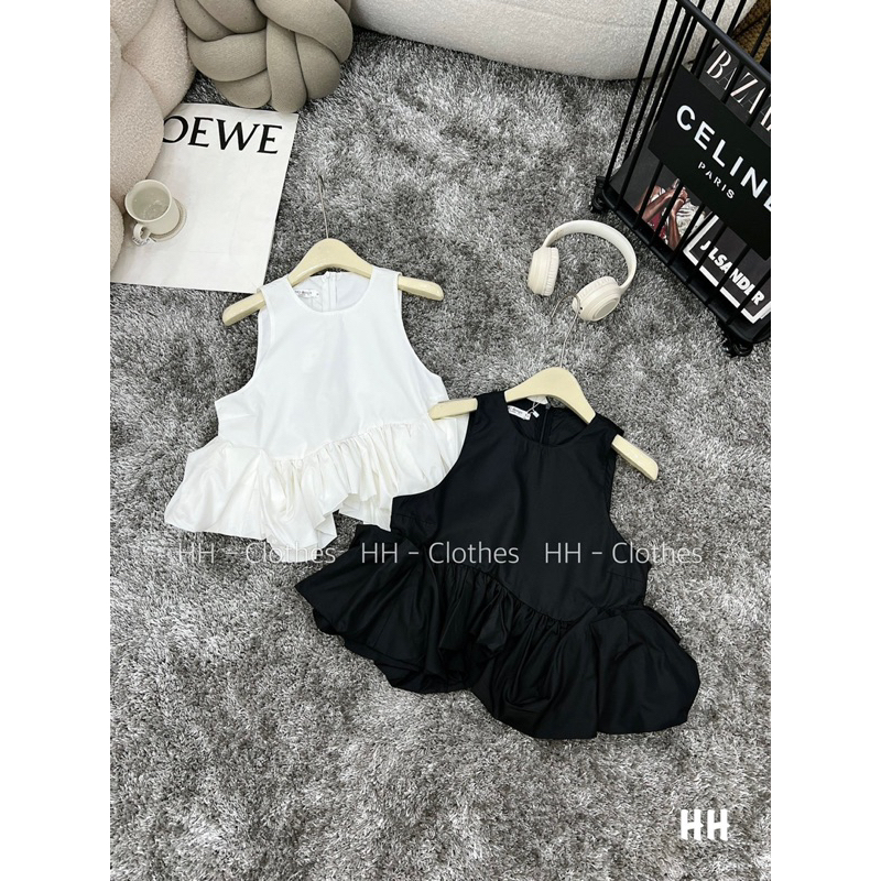 ÁO KIỂU SÁT NÁCH THÔ BÈO GẤU ĐIỆU ĐÀ CHẤT ĐẸP MS20168