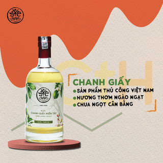 Chanh giấy - nước hoa quả nhà mầm chai