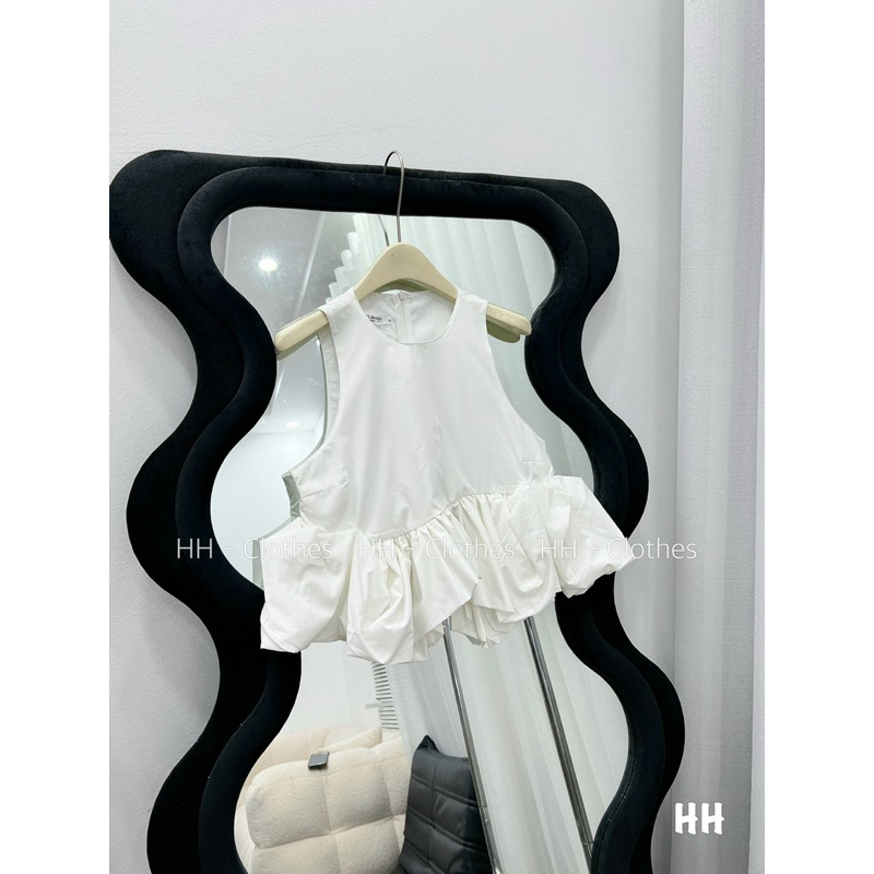 ÁO KIỂU SÁT NÁCH THÔ BÈO GẤU ĐIỆU ĐÀ CHẤT ĐẸP MS20168