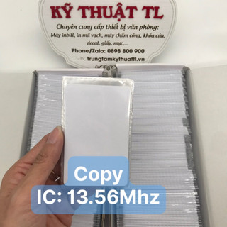 [Thẻ Dành Cho Sao Chép] Thẻ Từ RFID Tần Số 13,56Mhz loại thẻ ATM và móc khóa