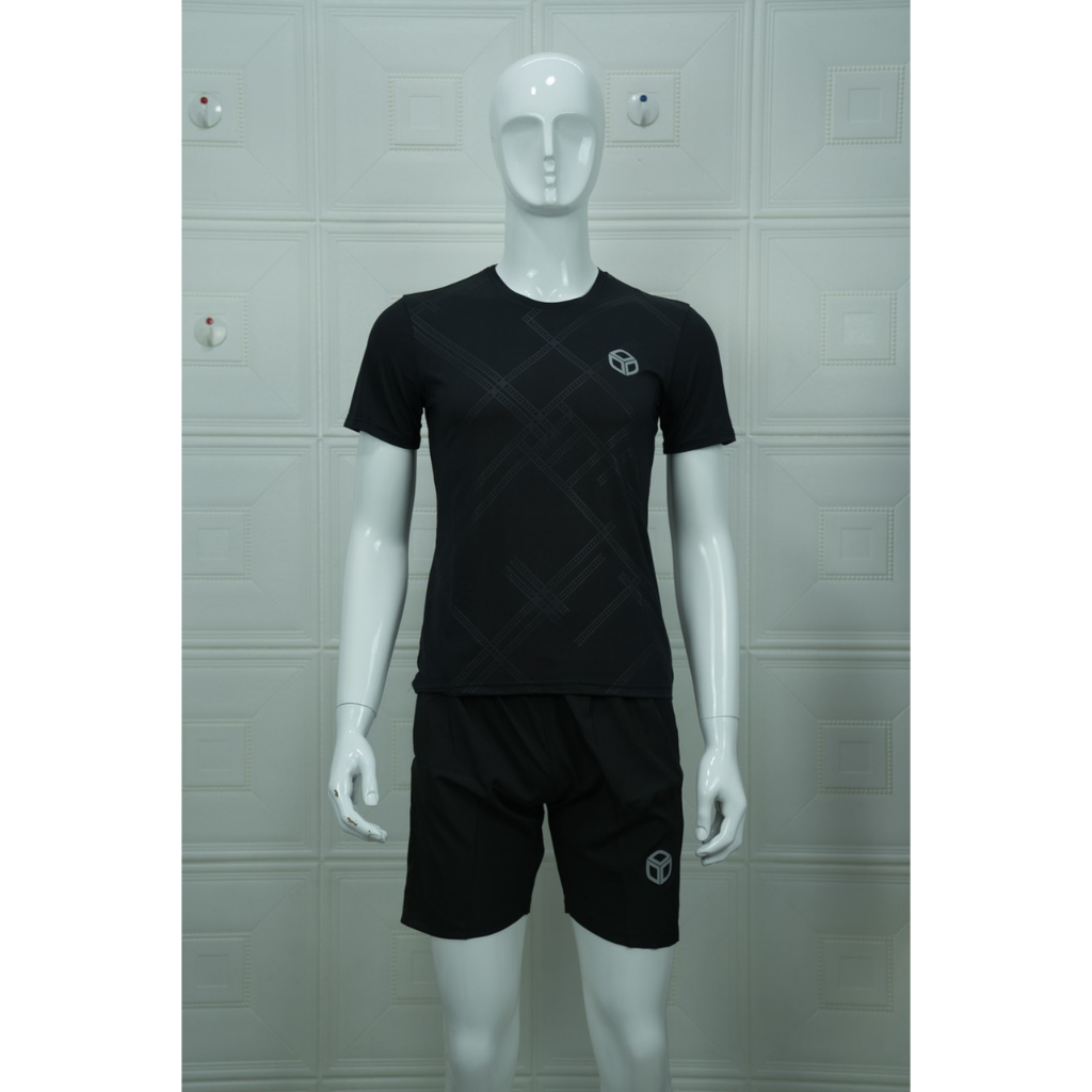 Đồ Bộ Quần Áo Thể Thao Nam Mùa Hè Chất Thun Lạnh Co Giãn 4 Chiều 4 Màu SPORT