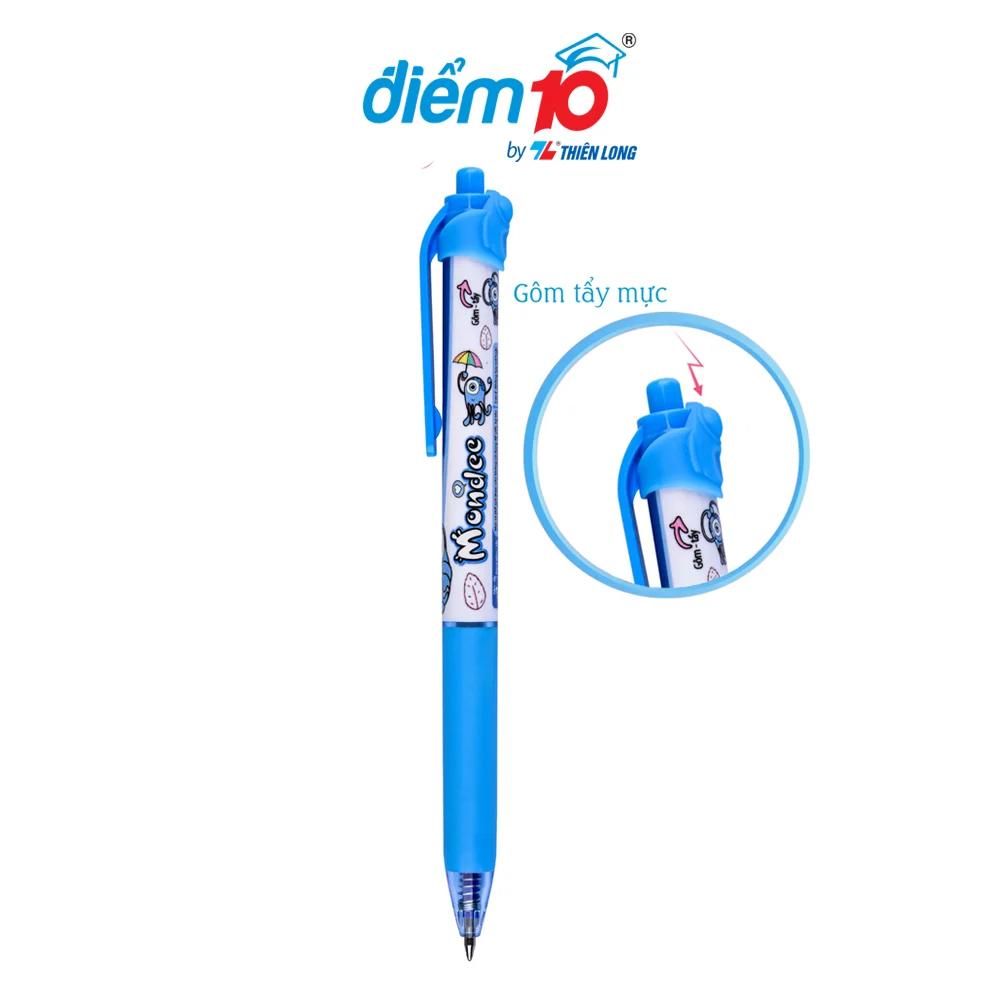 Bút Gel xóa được Mondee Điểm 10 TP-GELE003