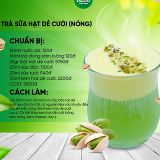 Bột Hạt Dẻ Cười Làm Trà Sữa Hạt Dẻ Cười Gói 500gr