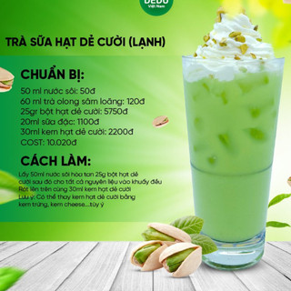 Bột Hạt Dẻ Cười Làm Trà Sữa Hạt Dẻ Cười Gói 500gr