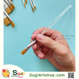 -Cọ đầu bằng thân trong, cọ đầu vuông thủy tinh-