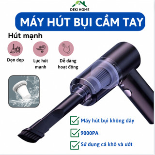 Máy hút bụi, máy hút bụi cầm tay không dây pin sạc, máy hút cầm tay mini hút bụi ô tô,ga giường cực tiện lợi.