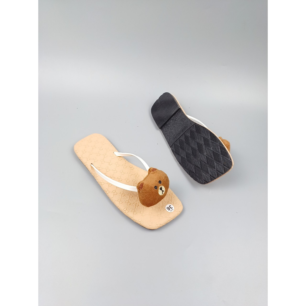 Dép kẹp lót mềm hình gấu