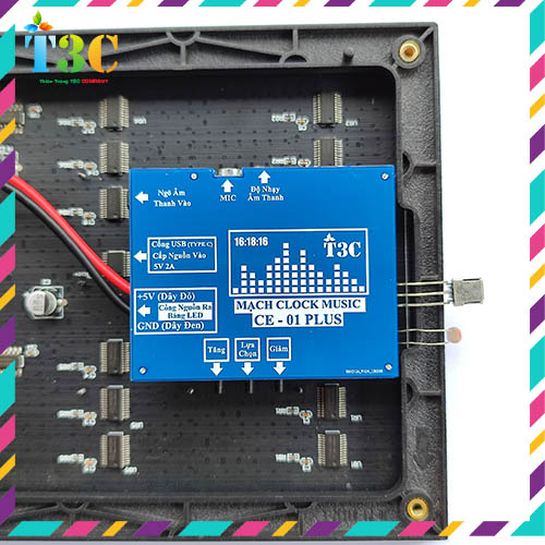 Đồng Hồ Nháy Theo Nhạc Clock Music CE01-Plus