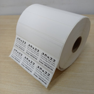 Decal in tem nhãn mã vạch dùng cho máy in có mực