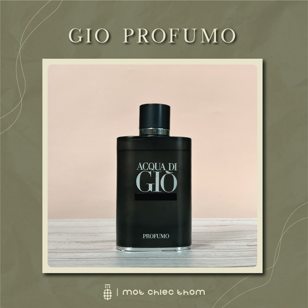 Nước hoa chiết chính hãng nam 10ml Giò Đen