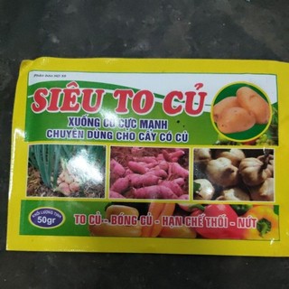 Phân bón siêu to củ