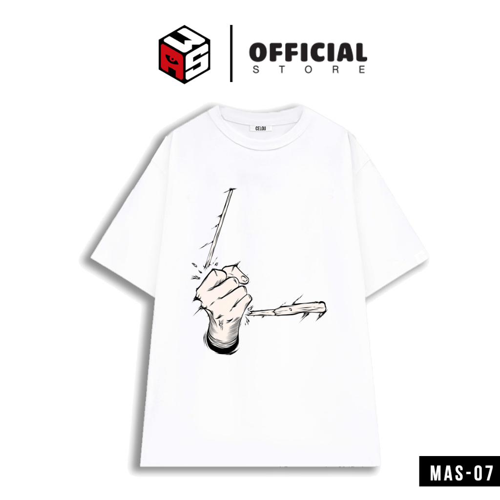 Áo thun Mashle: magic and muscles, áo thun anime tay lỡ in hình mashle thun cotton thoáng mát