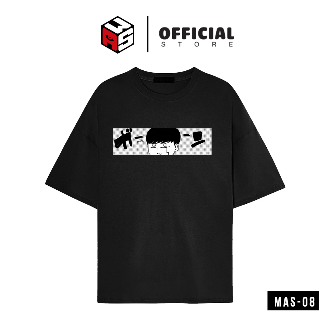 Áo thun Mashle: magic and muscles, áo thun anime tay lỡ in hình mashle thun cotton thoáng mát