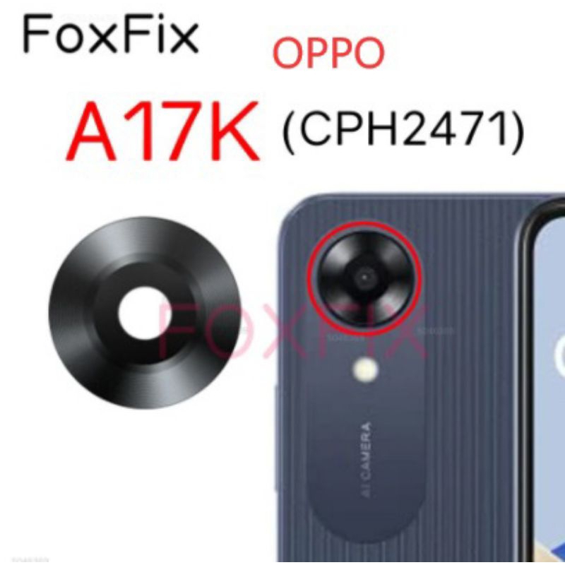 Kính Camera Oppo A17K