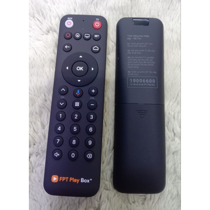 REMOTE NÓI  FPT BOX_ Cho các dòng box từ năm 2018