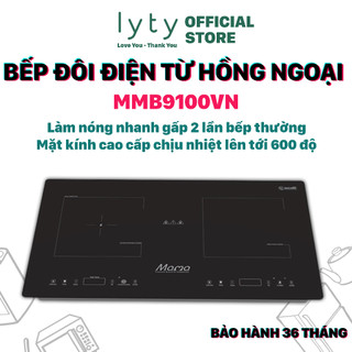 Bếp đôi điện từ hồng ngoại sunhouse mama mmb9100vn -