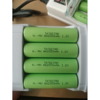Bộ pin sạc kt AA dung lượng 2000mah