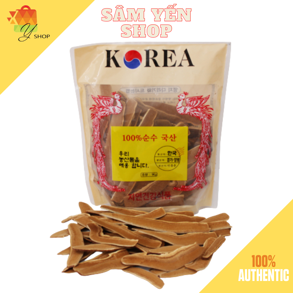 Nấm Linh Chi Hàn Quốc Thái Lát Loại Tốt Bịch 1 kg