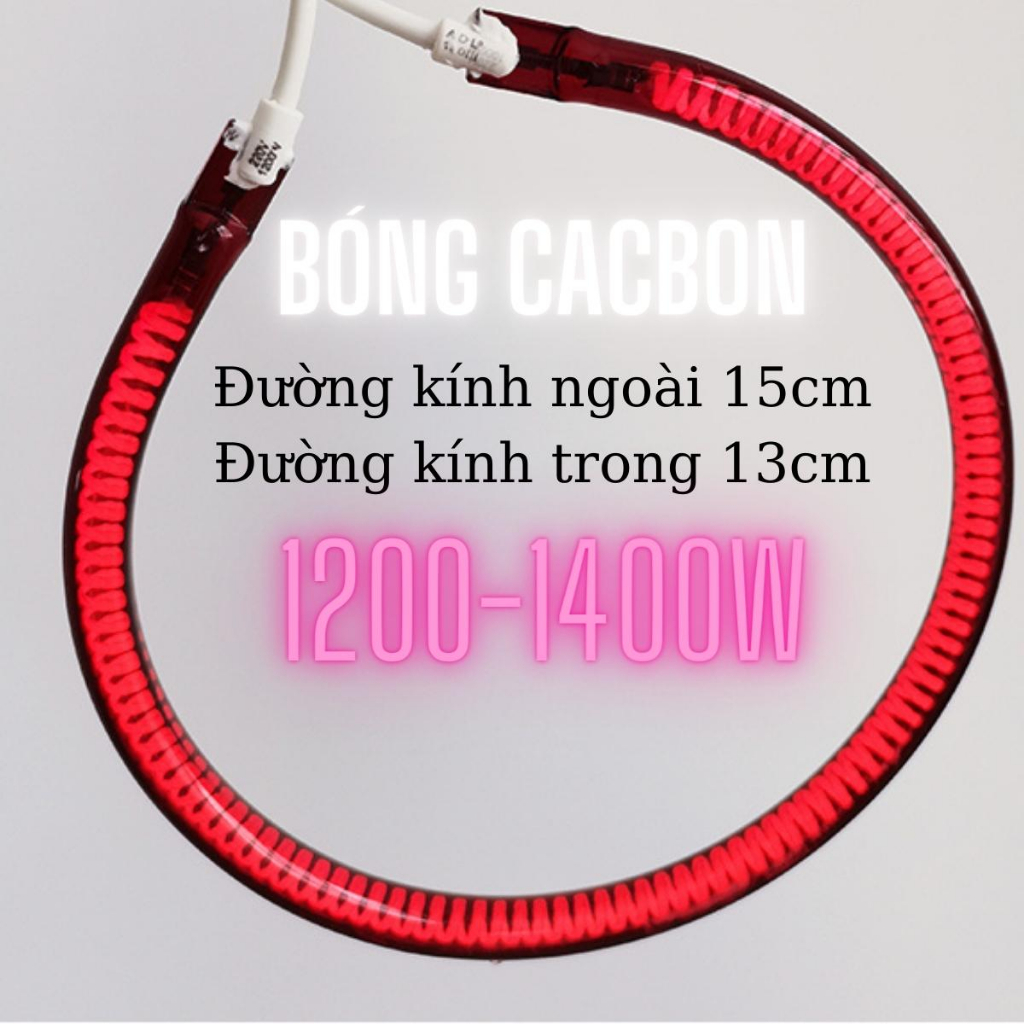 Bóng đèn Halogen sợi cacbon dùng cho lò nướng thủy tinh, hàng Gali chất lượng tốt, giá mềm, giao hàng miễn phí