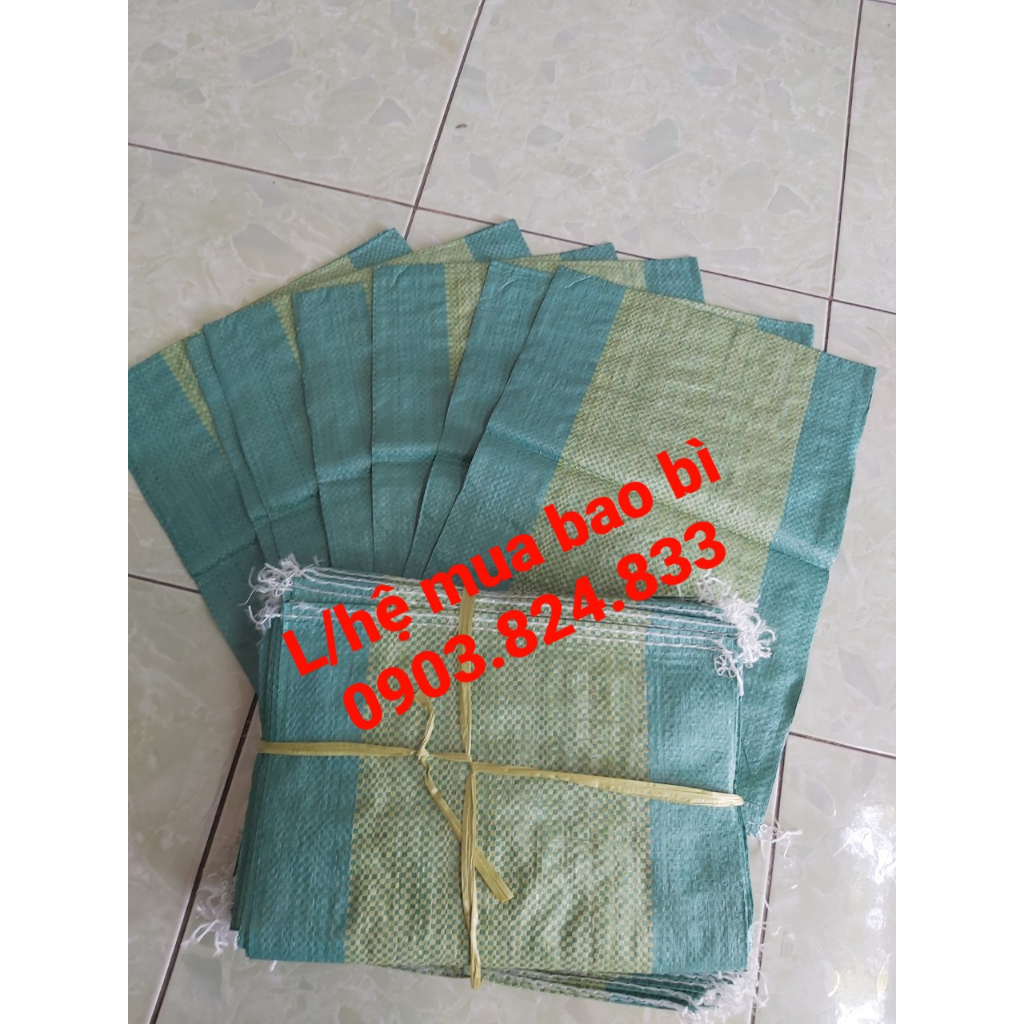 Combo 100 cái bao đựng gạo 10kg