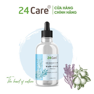 Dầu massage 24Care giúp thư giãn nhẹ nhàng - Nam Nữ (30ml)