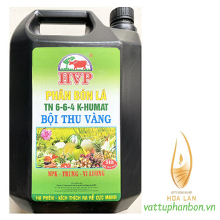 Hvp phân bón lá - tn 6-6-4 k-humat - #235a# 5 lít