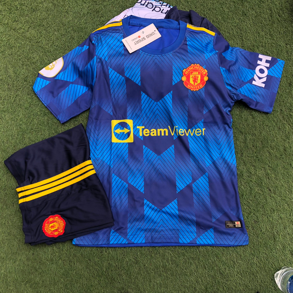 In tên số CLB theo yêu cầu - Mẫu bộ quần áo bóng đá mới nhất - Hàng thun lạnh loại 1 co giãn, thấm hút mồ hôi