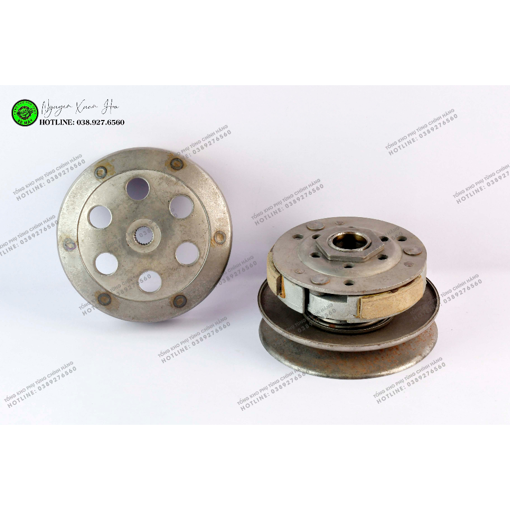 Bộ nồi sau  xe GIORNO 50cc chống rung giật